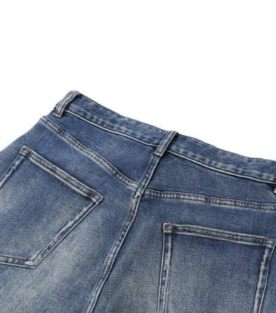 Sun Fade Heavyweight Denim Jeans